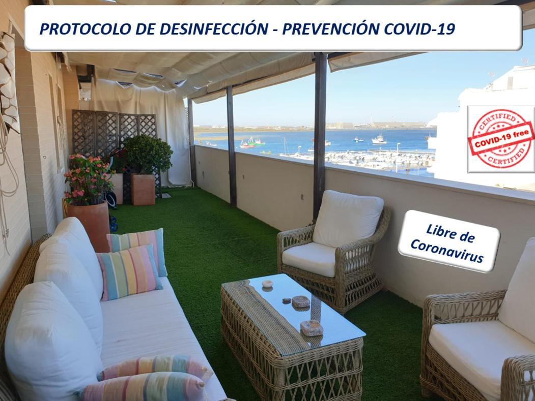 Atico Con Vistas A La Ria De Punta Umbria Apartment Luaran gambar